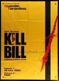 5b349 KILL BILL VOL 1/KILL BILL VOL 2 teaser French 1p '03 Quentin Tarantino, Uma Thurman is out for revenge!
