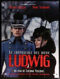 5b364 LUDWIG French 1p R11 Visconti, Helmut Berger as the Mad King of Bavaria, Romy Schneider!