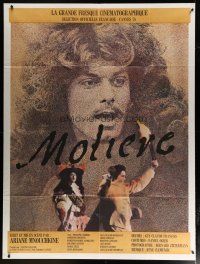 5b383 MOLIERE torch style French 1p '78 great image of Philippe Caubere as Jean-Baptiste Poquelin!