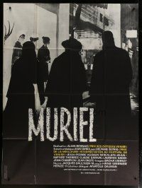 5b391 MURIEL OR THE TIME OF RETURN French 1p '63 Alain Resnais Muriel ou Le temps d'un retour!