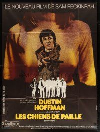 5b475 STRAW DOGS French 1p '72 Peckinpah, different art of Hoffman & Susan George by Ferracci!