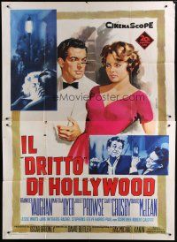 5b194 RIGHT APPROACH Italian 2p '61 different Manno art of sexy Juliet Prowse & Frankie Vaughan!