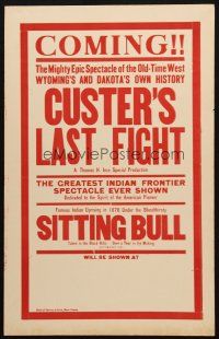 5b595 CUSTER'S LAST FIGHT WC R25 50th Anniversary of the Last Stand at Little Big Horn