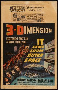 5b695 IT CAME FROM OUTER SPACE WC '53 classic 3-D sci-fi, Ray Bradbury + Nat King Cole in 3-D!