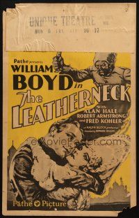 5b718 LEATHERNECK WC '29 American soldier William Boyd in romance & intrigue at the end of WWI!