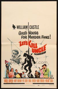 5b721 LET'S KILL UNCLE WC '66 William Castle, are they bad seeds or two frightened innocents!