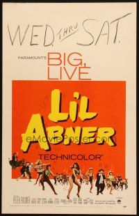 5b723 LI'L ABNER WC '59 sexy Julie Newmar, Peter Palmer, from Al Capp's comic!