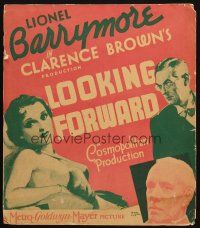 5b729 LOOKING FORWARD WC '33 Lionel Barrymore loses his job after 40 years in The Depression!