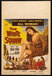 5b977 WHITE SQUAW WC '56 sexy Native American May Wynn is half-Indian, half-white, all woman!