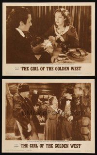 5c914 GIRL OF THE GOLDEN WEST 2 LCs R62 Jeanette MacDonald & Leo Carrillo, w/ Nelson Eddy!