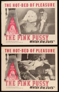 5c960 PINK PUSSY 2 LCs '66 hot bed of pleasure where sin lives, stripped of all inhibitions!