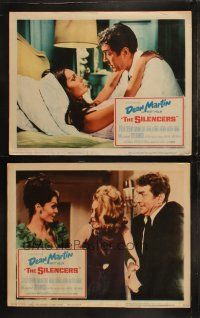 5c978 SILENCERS 2 LCs '66 cool images of Dean Martin with sexy Daliah Lavi & Stella Stevens!