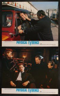 5c280 PHYSICAL EVIDENCE 8 English LCs '89 Burt Reynolds, Theresa Russell, Michael Crichton!