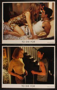 5c375 TO DIE FOR 8 English LCs '95 sexy Nicole Kidman, Joaquin Phoenix, Matt Dillon, Affleck!