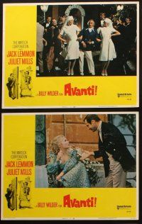 5c540 AVANTI 6 LCs '72 Jack Lemmon, Juliet Mills, Clive Revill, directed by Billy Wilder!