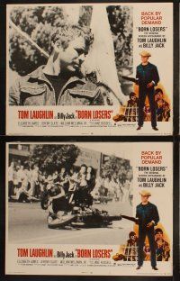 5c088 BORN LOSERS 8 LCs R74 Tom Laughlin directs and stars as Billy Jack, sexy motorcycle image!