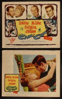 5c100 CAN-CAN 8 LCs '60 Frank Sinatra, Shirley MacLaine, Maurice Chevalier & Louis Jourdan!