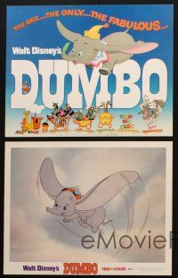 5c645 DUMBO 5 LCs R72 colorful animated cartoon art from Walt Disney circus elephant classic!