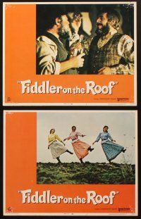 5c565 FIDDLER ON THE ROOF 6 LCs '72 Topol, Norma Crane, Leonard Frey, directed by Norman Jewison!