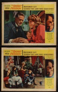 5c157 FREUD 8 LCs '63 John Huston directed, Montgomery Clift, Susan Kohner, The Secret Passion!