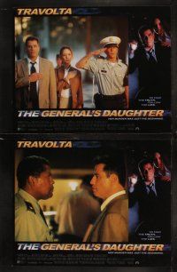 5c159 GENERAL'S DAUGHTER 8 LCs '99 John Travolta, Timothy Hutton, Madeline Stowe, James Cromwell!