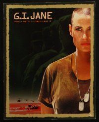 5c469 G.I. JANE 7 LCs '97 Ridley Scott candid, Navy SEAL Demi Moore, Viggo Mortensen!