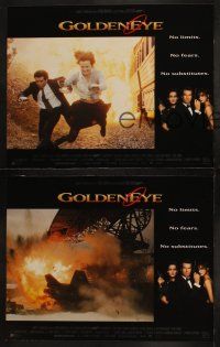 5c803 GOLDENEYE 3 LCs '95 Pierce Brosnan as Bond, Izabella Scorupco, Famke Janssen, explosions!