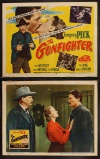 5c172 GUNFIGHTER 8 LCs R52 Gregory Peck's only friends were his guns, great outlaw image!