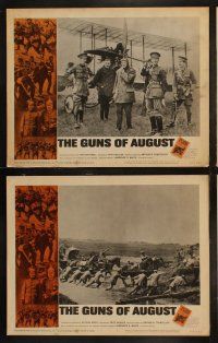 5c174 GUNS OF AUGUST 8 LCs '64 World War I documentary, Churchill, Lenin, narrated by Fritz Weaver!