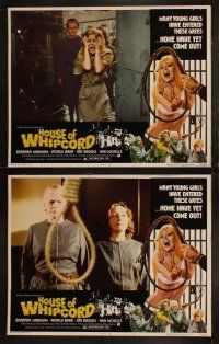 5c193 HOUSE OF WHIPCORD 8 LCs '74 many sexy young girls go in, but never come out, English horror!