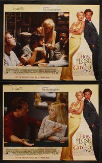 5c194 HOW TO LOSE A GUY IN 10 DAYS 8 LCs '03 Kate Hudson, Matthew McConaughey, Adam Goldberg!