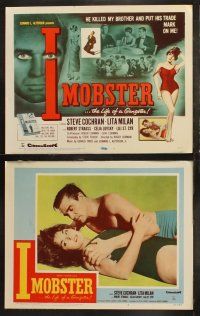 5c200 I MOBSTER 8 LCs '58 Roger Corman, he killed her brother and put his dirty trade mark on her!