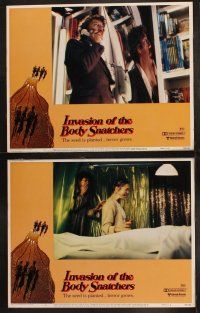5c208 INVASION OF THE BODY SNATCHERS 8 LCs '78 Philip Kaufman classic remake of space invaders!