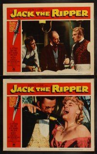 5c214 JACK THE RIPPER 8 LCs '60 American detective helps Scotland Yard find fabled killer!