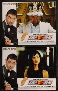 5c217 JOHNNY ENGLISH 8 LCs '03 Natalie Imbruglia, Ben Miller, Rowan Atkinson in title role!