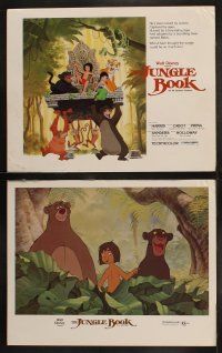 5c218 JUNGLE BOOK 8 LCs R84 Disney cartoon classic, wacky image of Baloo & King Louie dancing!