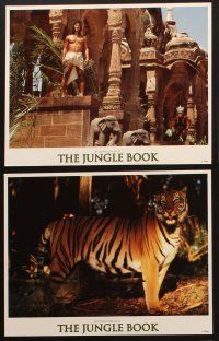 5c003 JUNGLE BOOK 13 LCs '94 Disney, Jason Scott Lee as Rudyard Kipling's classic character!