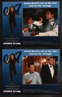 5c230 LICENCE TO KILL 8 LCs '89 Timothy Dalton as James Bond 007, he's out for revenge!