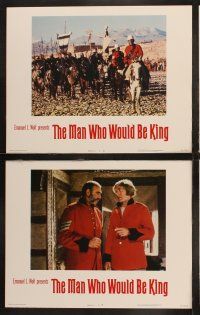 5c243 MAN WHO WOULD BE KING 8 LCs '75 British soldiers Sean Connery & Michael Caine!