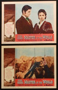 5c581 MASTER OF THE WORLD 6 LCs '61 Jules Verne, Mary Webster, Charles Bronson!