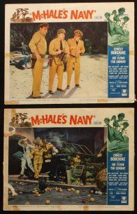 5c583 McHALE'S NAVY 6 LCs '64 wacky images of Ernest Borgnine & Tim Conway!