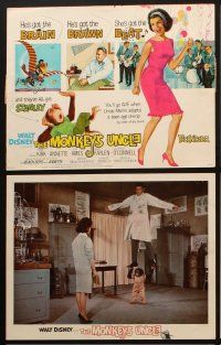 5c029 MONKEY'S UNCLE 9 LCs '65 Walt Disney, Annette Funnicello, Yvette Mimieux & Tommy Kirk!