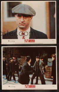 5c268 ONCE UPON A TIME IN AMERICA 8 LCs '84 Robert De Niro, James Woods, directed by Sergio Leone!