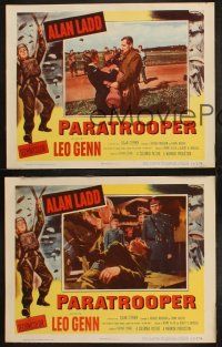 5c832 PARATROOPER 3 LCs '53 Alan Ladd is an English Red Beret in WWII!