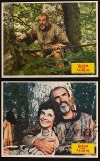 5c034 ROBIN & MARIAN 9 LCs '76 Sean Connery, Audrey Hepburn, Robert Shaw, Richard Harris!