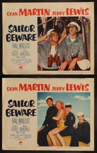 5c502 SAILOR BEWARE 7 LCs '52 wackiest Dean Martin & Jerry Lewis, sexiest Corinne Calvet!