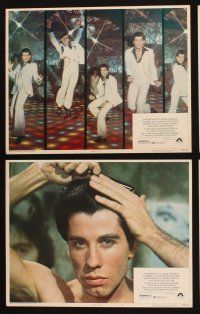 5c503 SATURDAY NIGHT FEVER 7 LCs '77 best images of disco dancer John Travolta, classic!