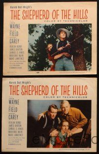 5c678 SHEPHERD OF THE HILLS 5 LCs R55 gorgeous Betty Field, Harry Carey & big John Wayne!