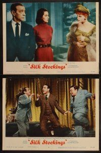 5c509 SILK STOCKINGS 7 LCs '57 musical version of Ninotchka w/ Astaire, Charisse, & Lorre!