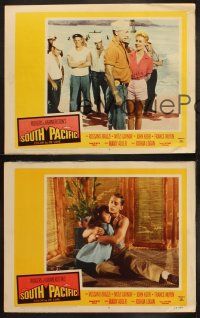 5c844 SOUTH PACIFIC 3 LCs '59 Rossano Brazzi, Mitzi Gaynor, Rodgers & Hammerstein musical!